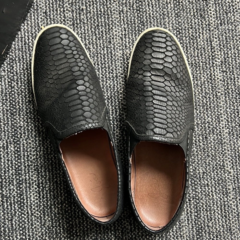 Joie Kidmore Slip On Reptile Embossed Shoes